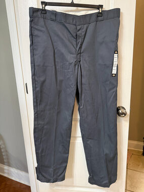 Dickies Men's Gray 874 Original Fit Pants 40x32